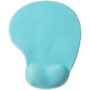 Blue Rubber Base Ergonomic Gaming Desktop Mouse Pad Wrist Rest for Laptop